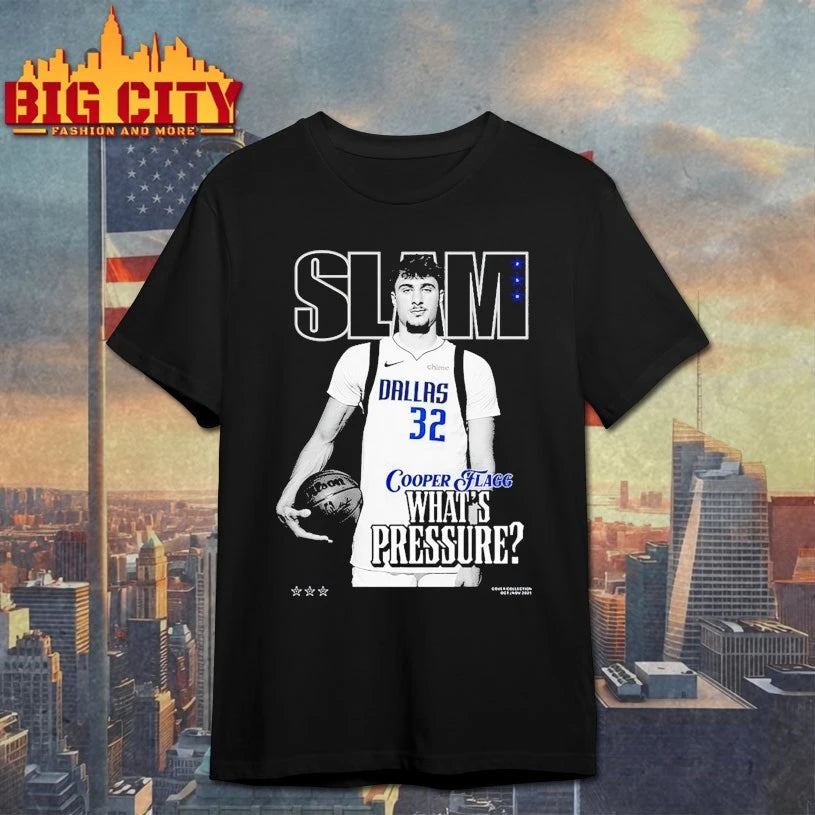 Slam Cooper Flagg Dallas Mavericks shirt