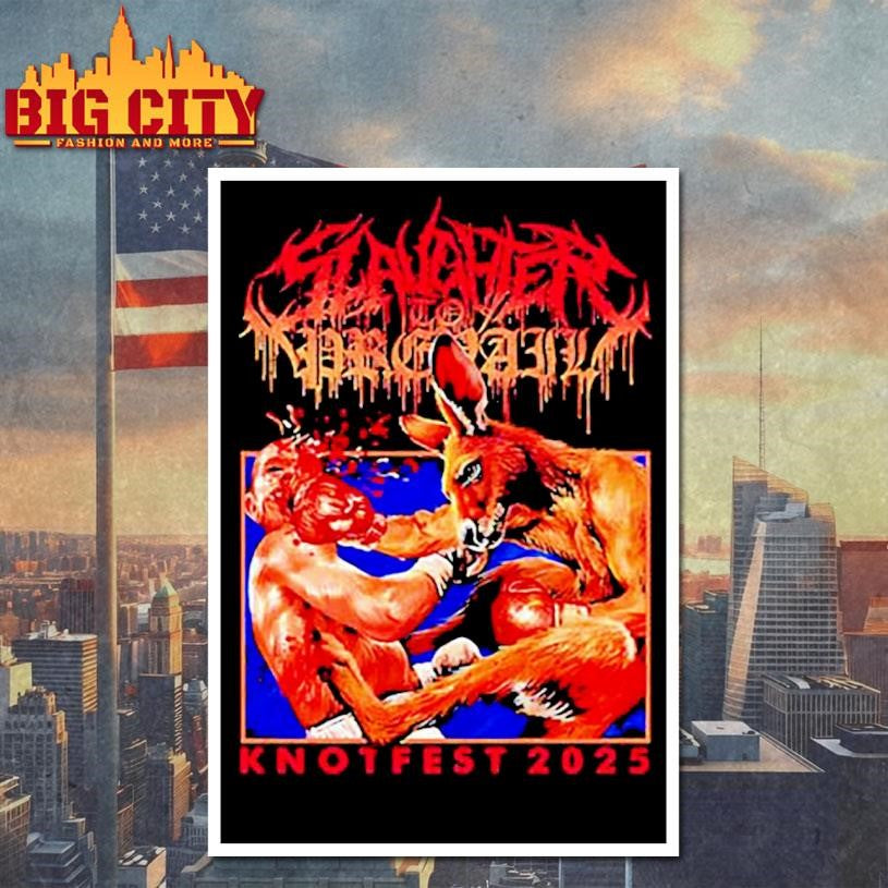 Slaughter To Prevail Knotfest 2025 Shirt