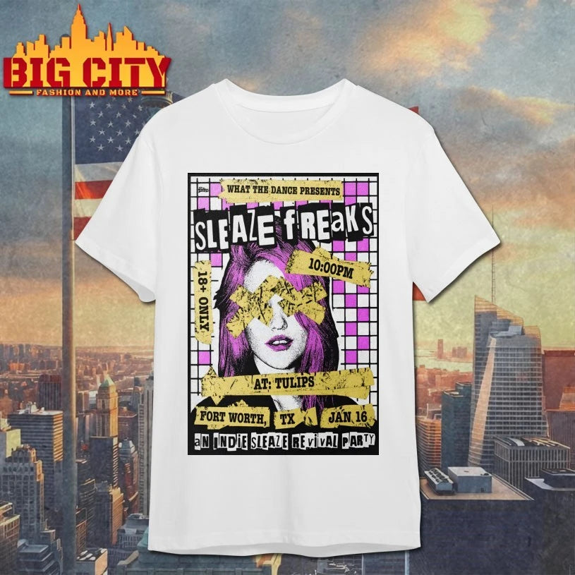 Sleaze Freaks In Fort Worth TX On Jan 16 2026 Poster shirt