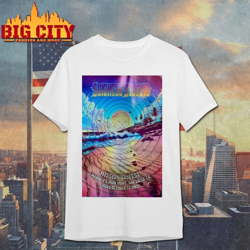Slightly Stoopid Mariner’s Park Point 2025 Poster shirt