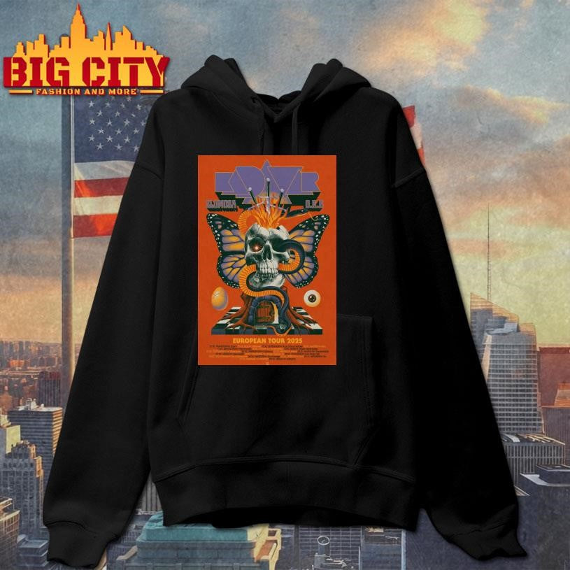 Slomosa &amp; Kadavar European Poster Tour 2025 Shirt