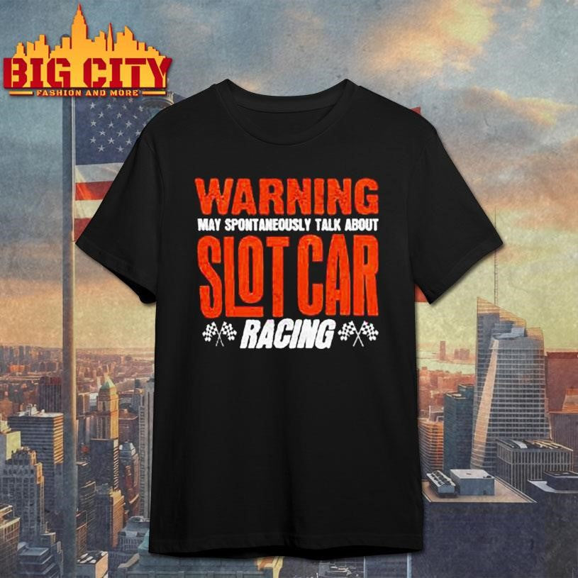 Slot Car Racing, Petrol Head, Car Lover’ Men’s Shirt