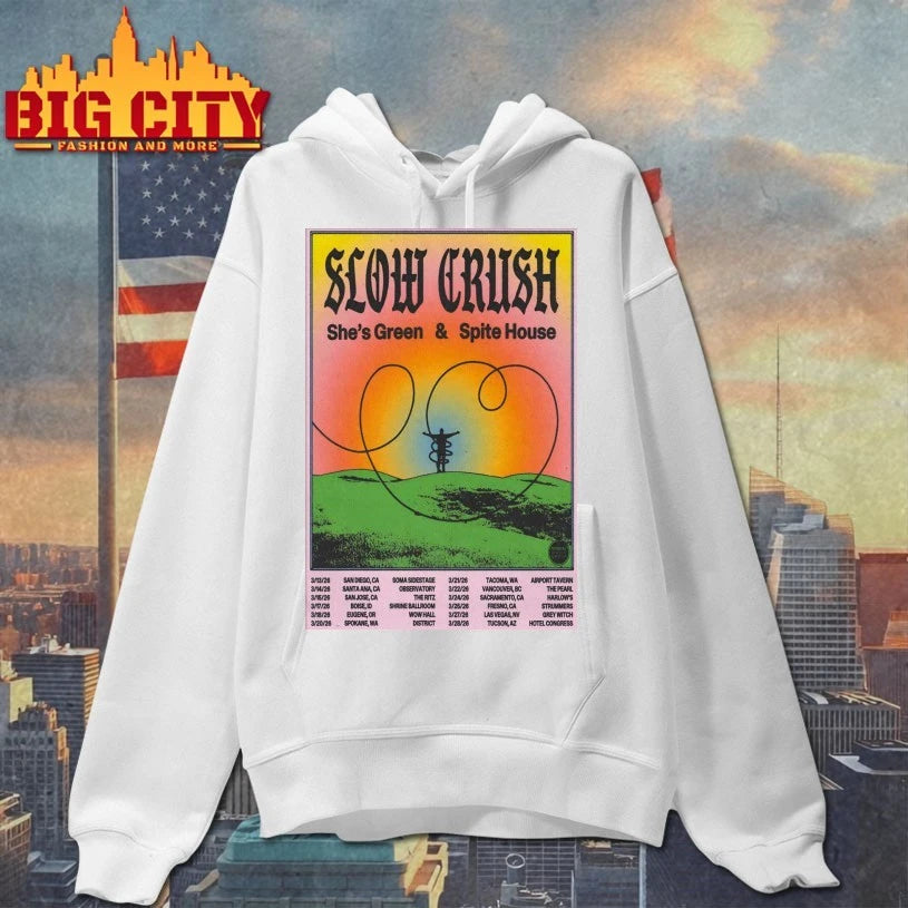 Slow Crush US Tour 2026 Poster shirt