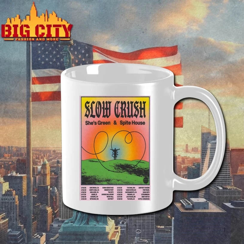 Slow Crush US Tour 2026 Poster shirt