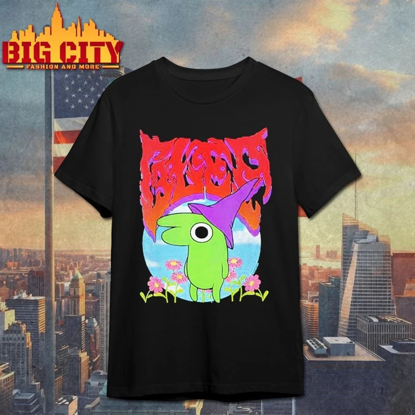 Smiling Friends Glep Heavy Metal Flowers shirt