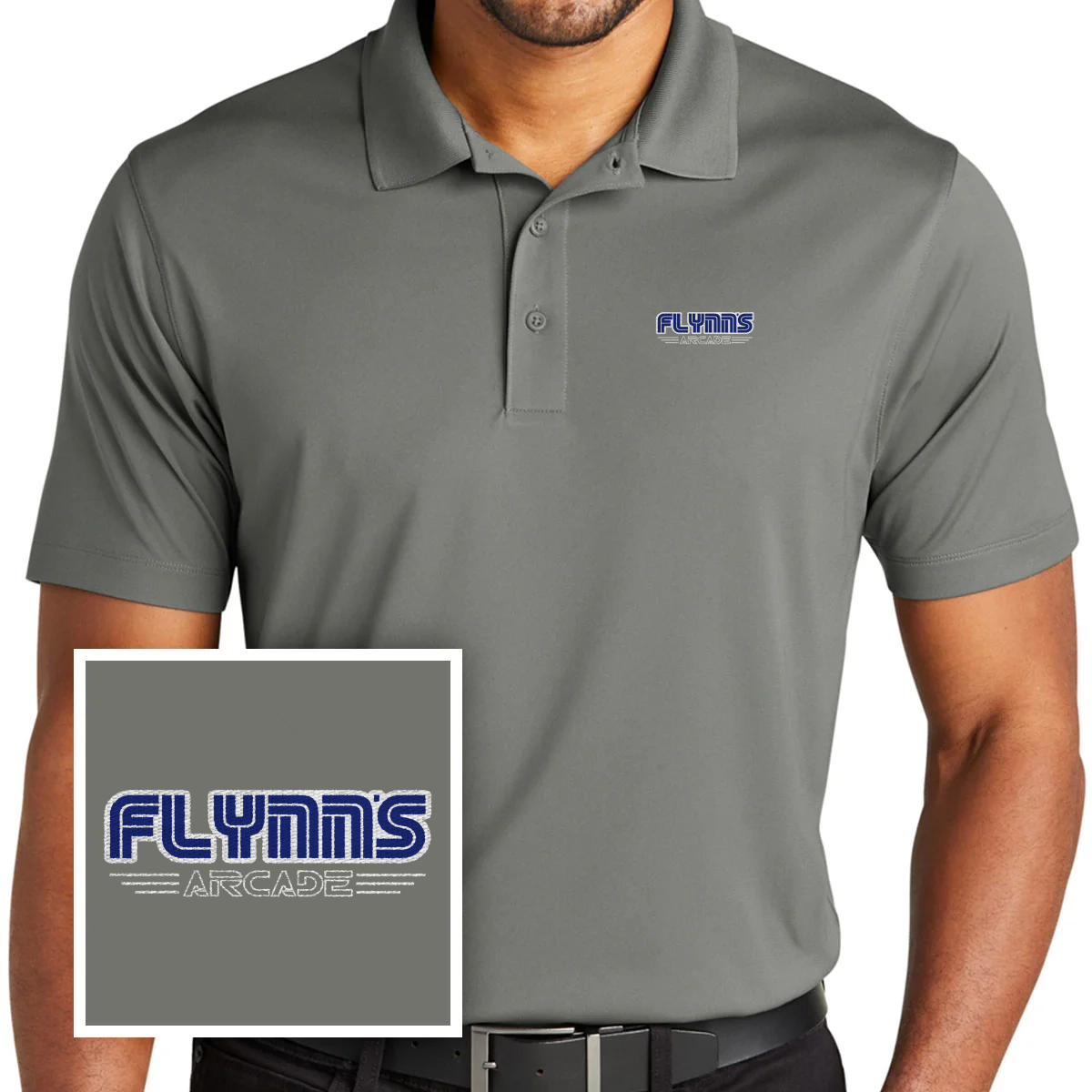 Flynns Arcade Polo Shirt