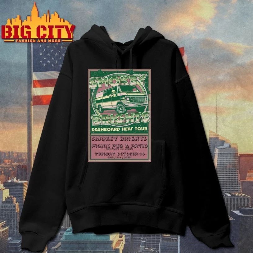 Smokey Brights Oct 14 2025 Reno Tour Poster Shirt