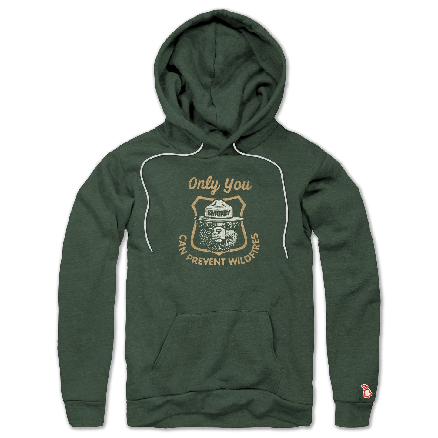 SMOKEY BEAR - SHIELD ALL SEASON HOODIE (UNISEX)