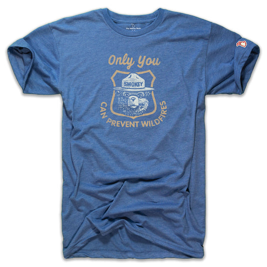 SMOKEY BEAR - SHIELD (UNISEX)