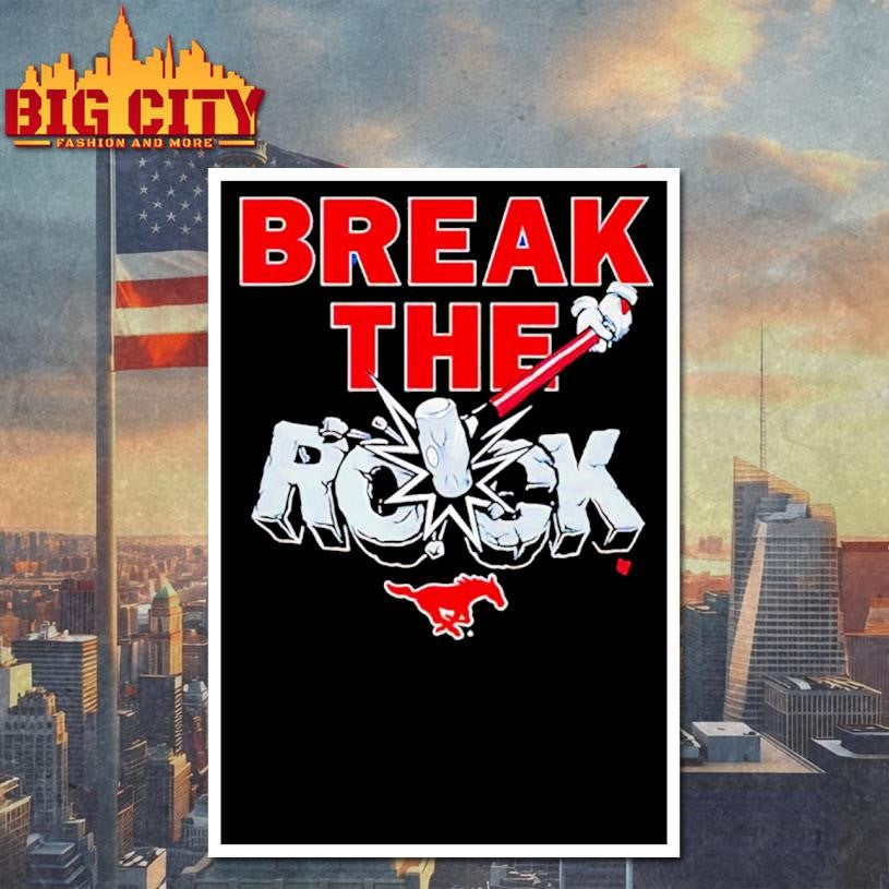 Smu Football Break The Rock 2025 Shirt