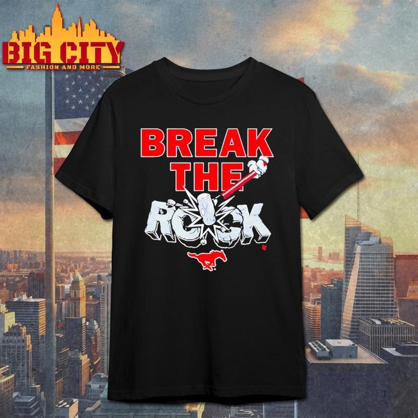 Smu Football Break The Rock 2025 Shirt