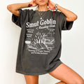 Smut Goblin Dark Romance T-shirt, Romantasy Bookish Things Literary Girl Date With A Book Romance Book Merch Spicy Shirt...
