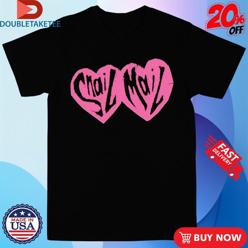 Snail Mail Heart Logo T-shirts