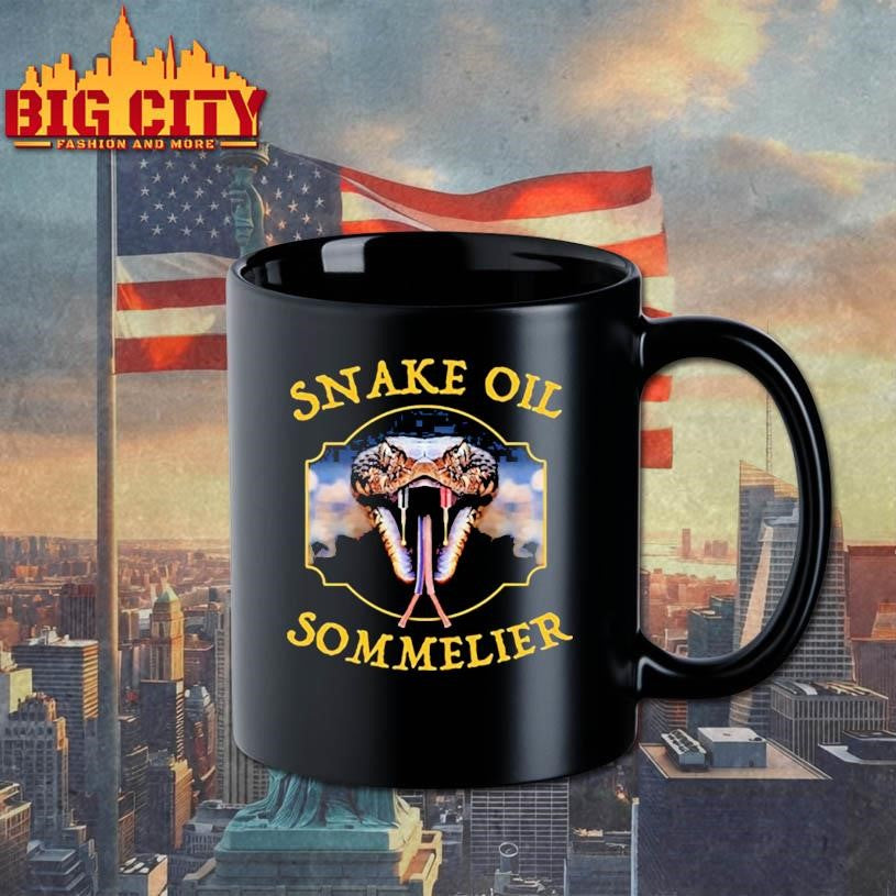 Snake Oil Sommelier Funny Snake Shirt