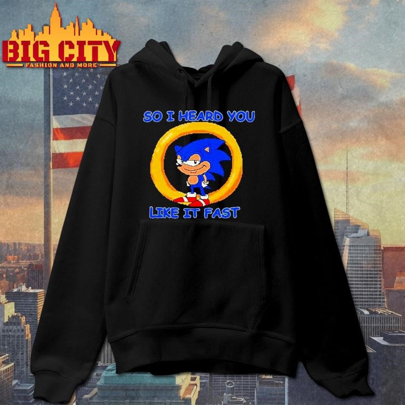 So I Heard You Like It Fast Hedgehog Ring Shirt