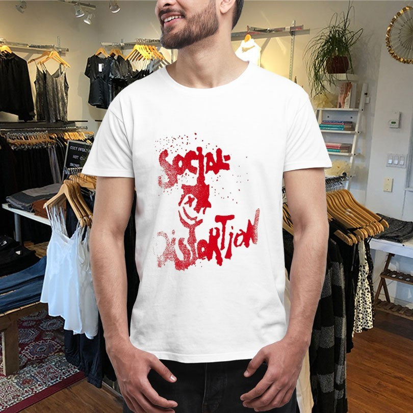 Social Distortion Spray Paint T-shirts
