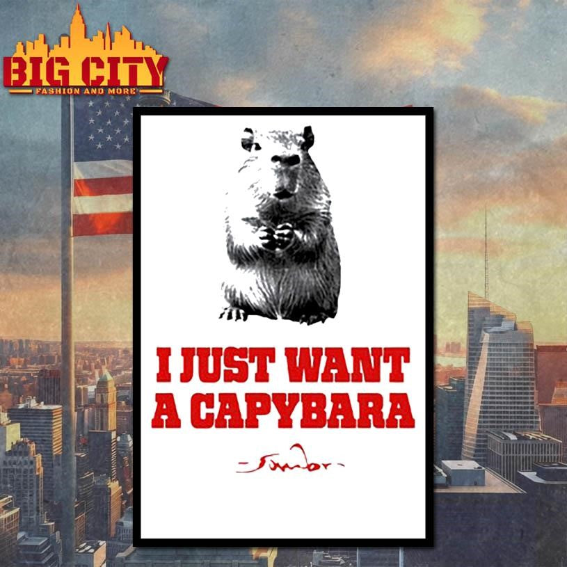 Sombr I Just Want A Capybara Shirt