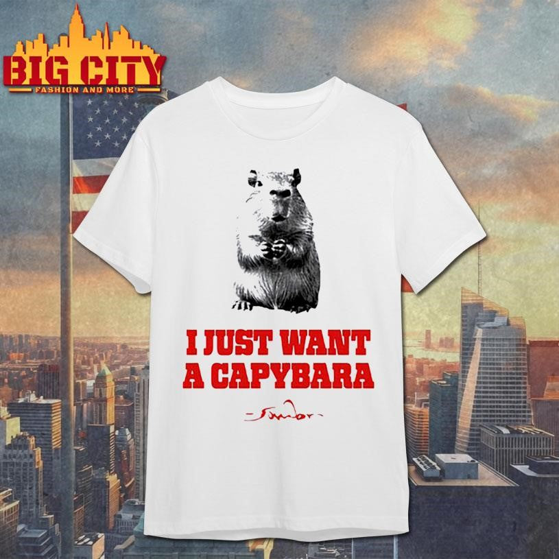 Sombr I Just Want A Capybara Shirt