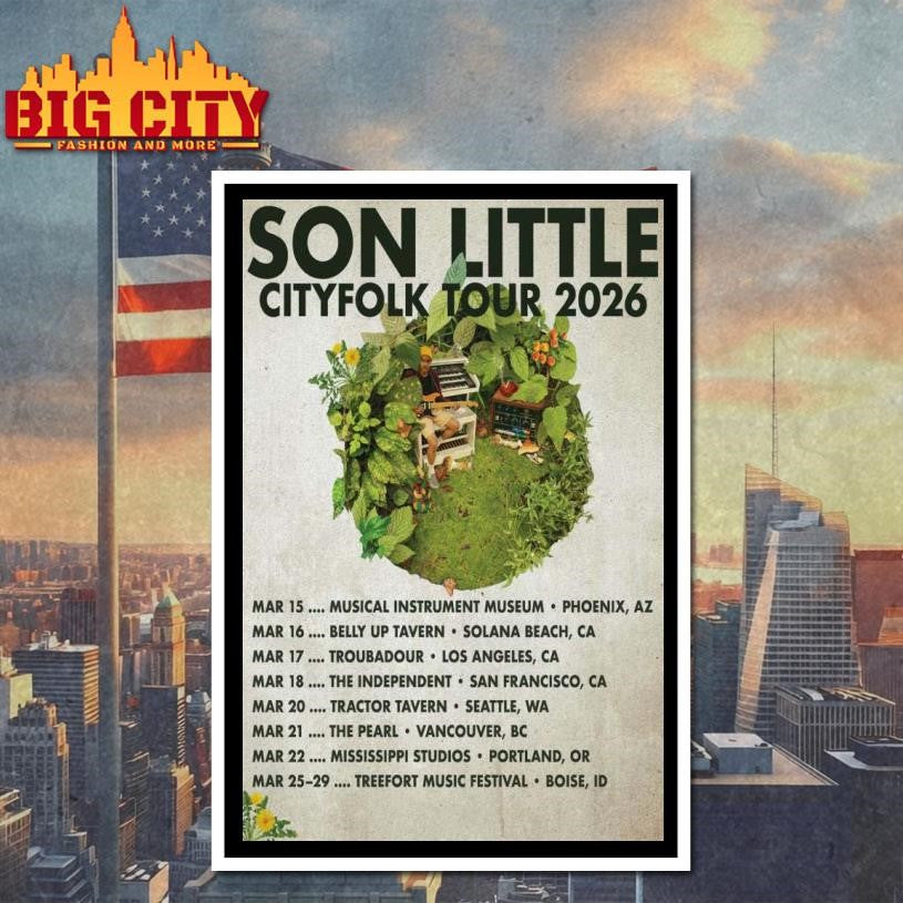 Son Little Tour 2026 Poster Shirt