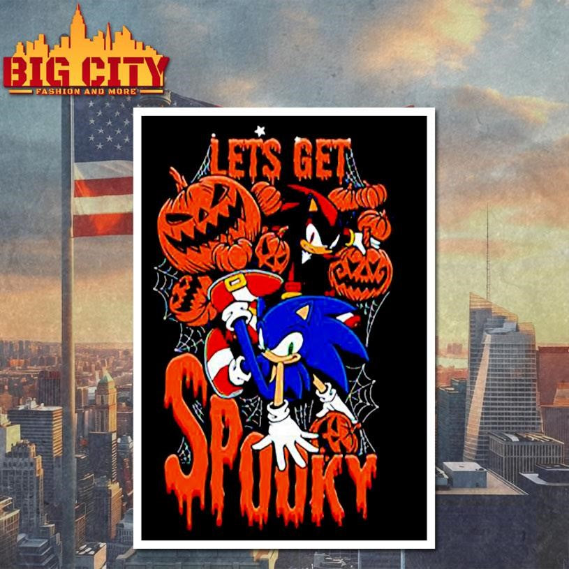Sonic Let’s Get Spooky Halloween 2025 Shirt