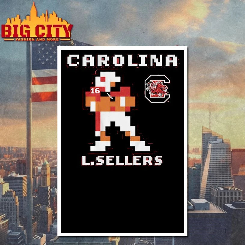 South Carolina Football LaNorris Sellers Retro Baller Shirt