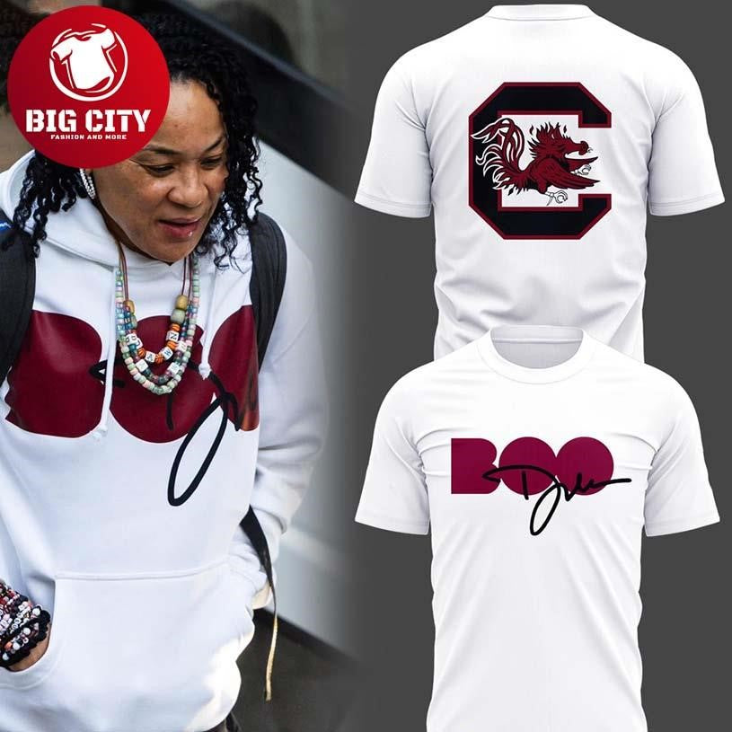 South Carolina Gamecocks x Dawn Staley 2026 Boo Two Sided Shirt