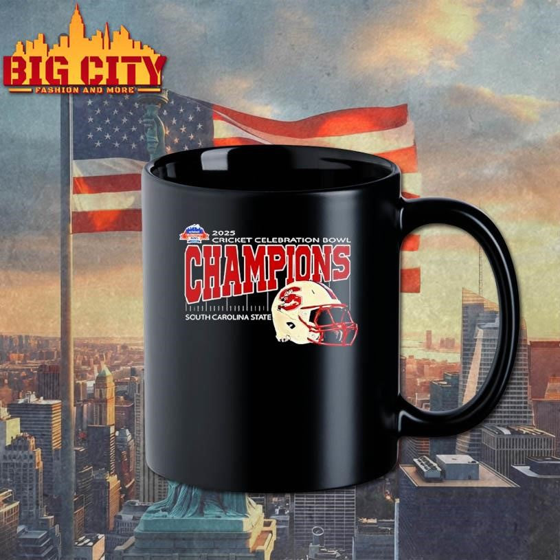 South Carolina State Are 2025 Cricket Celebration Bowl Champions At Mercedes-benz Stadium In Atlanta Ga On December 13th 2025 Shirt