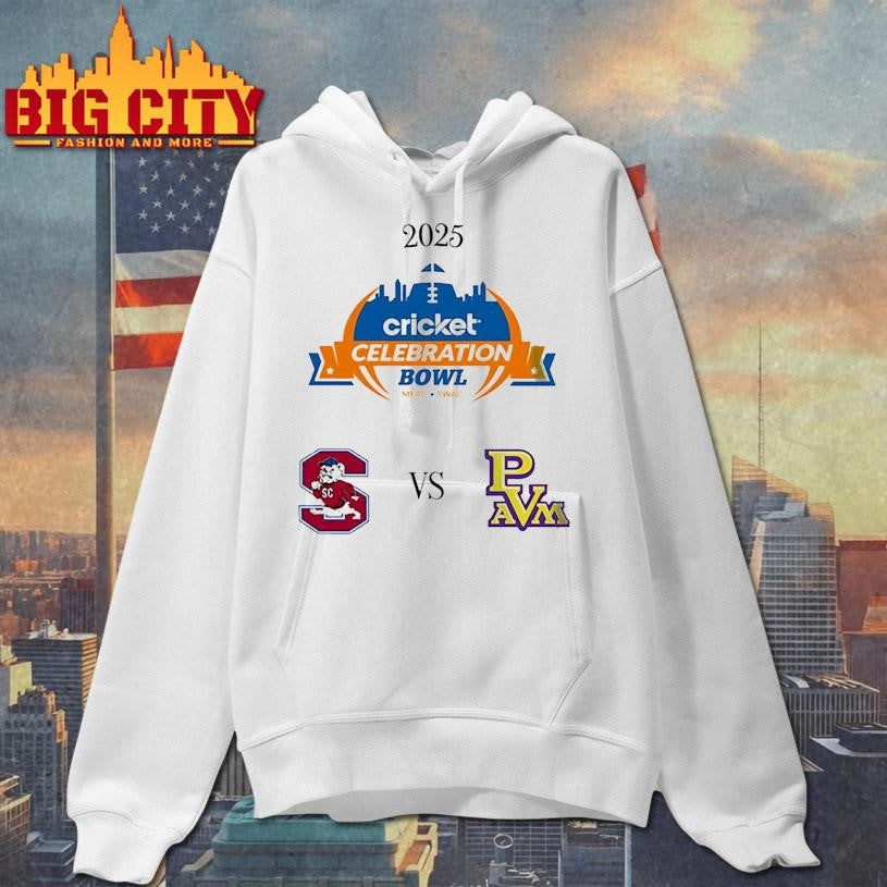 South Carolina State Bulldogs vs Prairie View A&amp;M Panthers Celebration Bowl 2025 Shirt