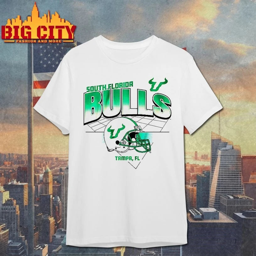 South Florida Bull Helmet Tampa Fl Shirt
