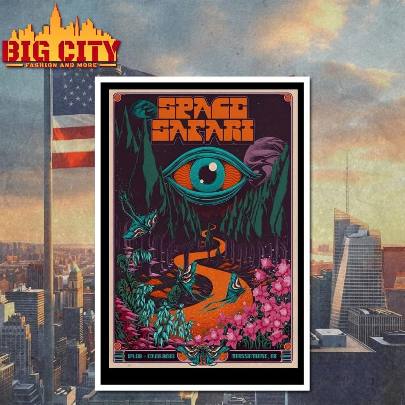 Space Safari Massembre Hastiere September 4-7 2026 Poster shirt