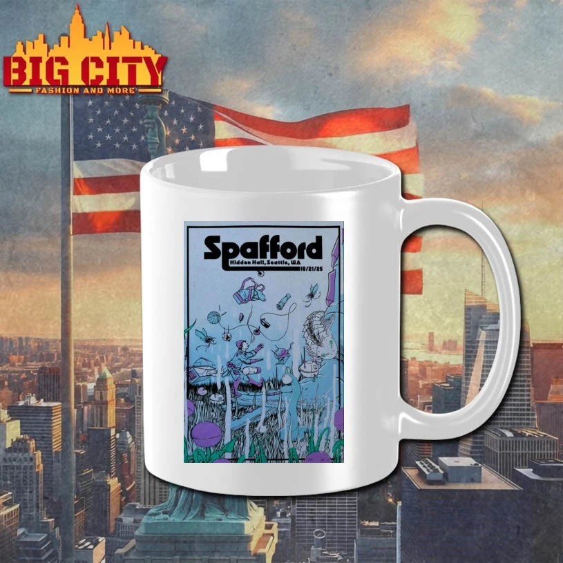 Spafford Tour Oct 21 2025 Hidden Hall Seattle Poster shirts