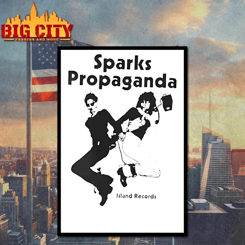 Sparks Propaganda Winona Ryder Island records shirt