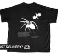 Spider Y2k Shirt, Y2k Top, Harajuku Goth Punk T-Shirt,Alternative Clothing, Y2k Graphic Shirt, Grunge Alt T-Shirts Menswear Underwear