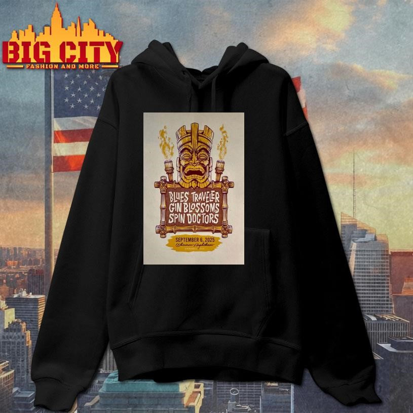 Spin Doctors New Braunfels Texas Tour Poster shirt