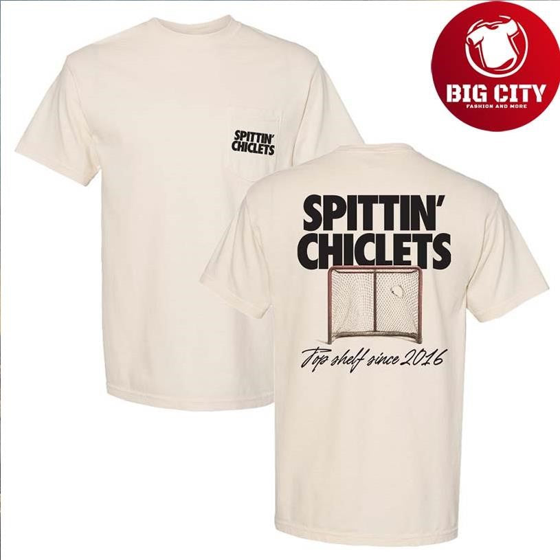 Spittin Chiclets Wings Pocket Two Side Shirt