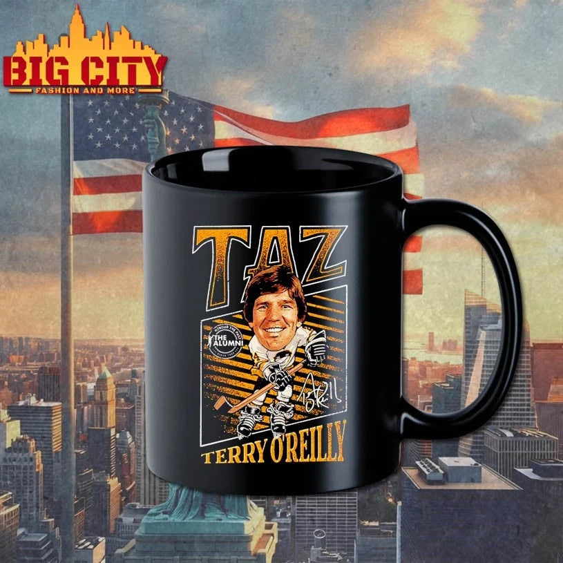 Spittin Chiclets x NHL Alumni Association Terry O’Reilly Taz Shirt