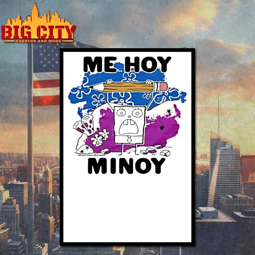 Sponge Squarepants Doodlebob Me Hoy Minoy Graphic Shirt