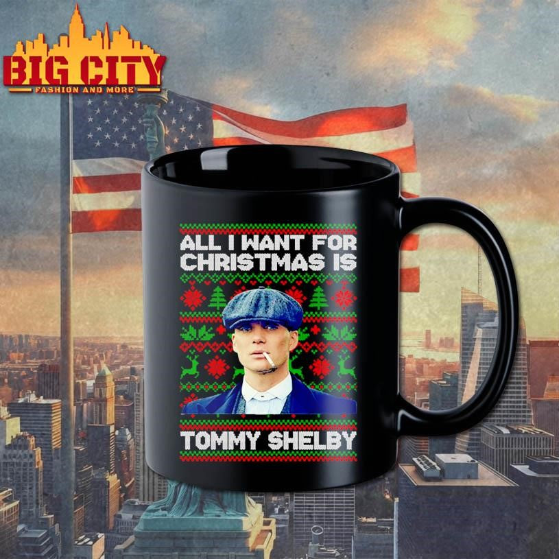 Spoofytees Tommy Shelby Peaky Blinders Ugly Christmas Shirt