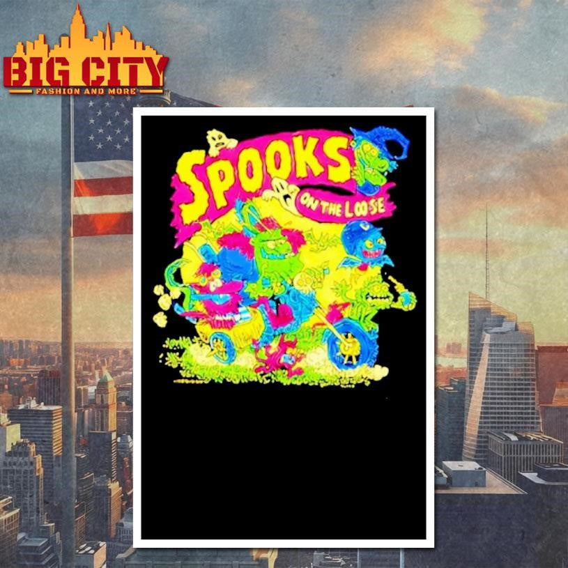 Spooks On The Loose Zombie Shirt
