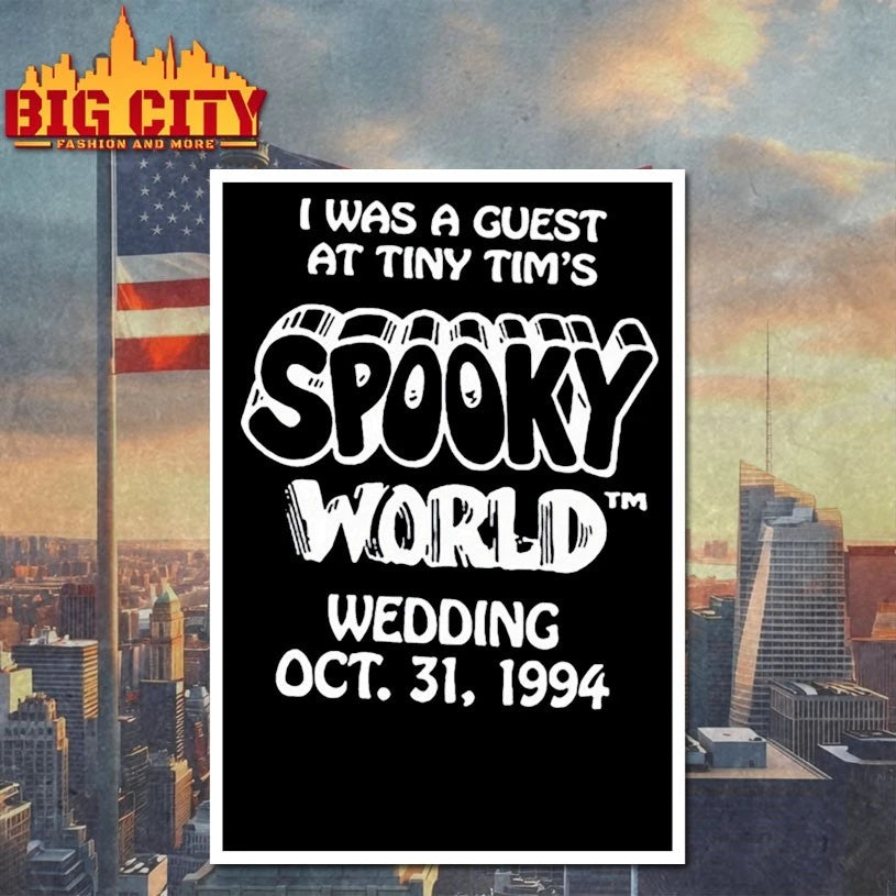 Spooky World Wedding Oct 31 1994 shirt