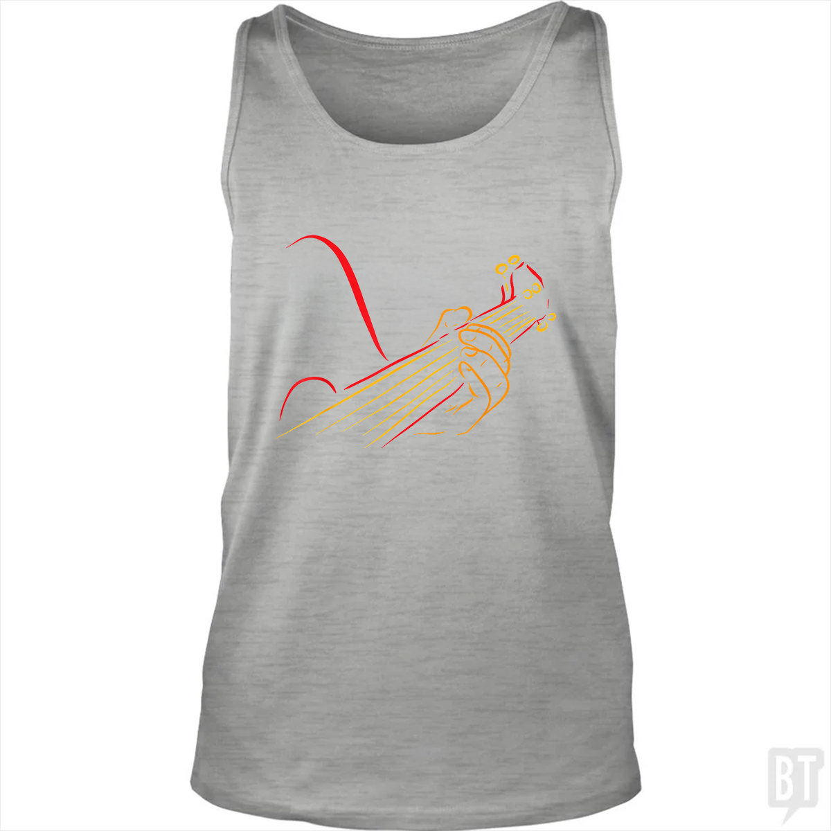 Playing Guitar Music Life Tank Top