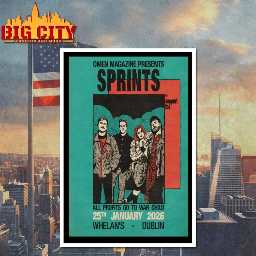 Sprints Jan 25 2026 In Dublin Ireland Poster shirt