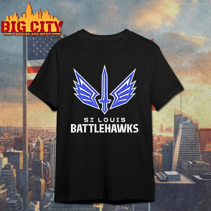 St Louis Battlehawks Primary Logo Shirt