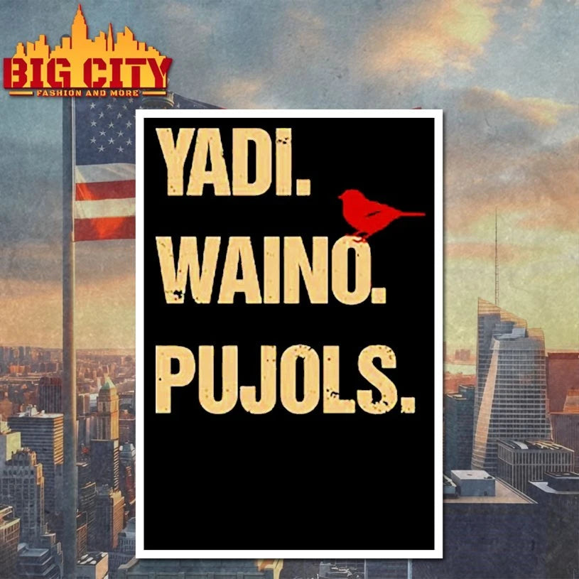 St Louis Cardinals Yadi Waino Pujols vintage shirt