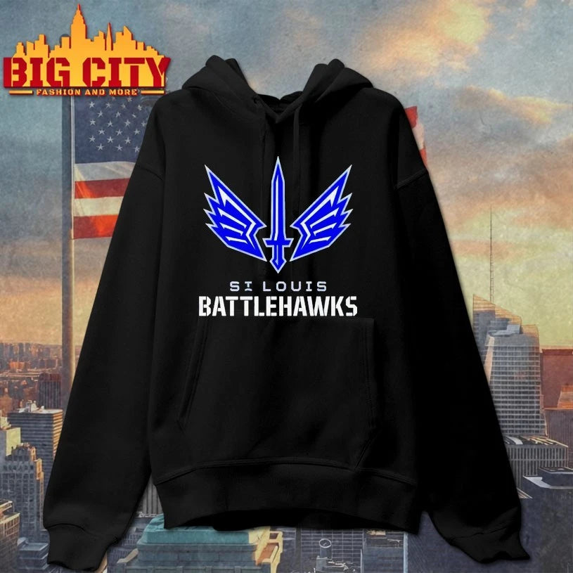 St. Louis Battlehawks Lockup Logo Shirt