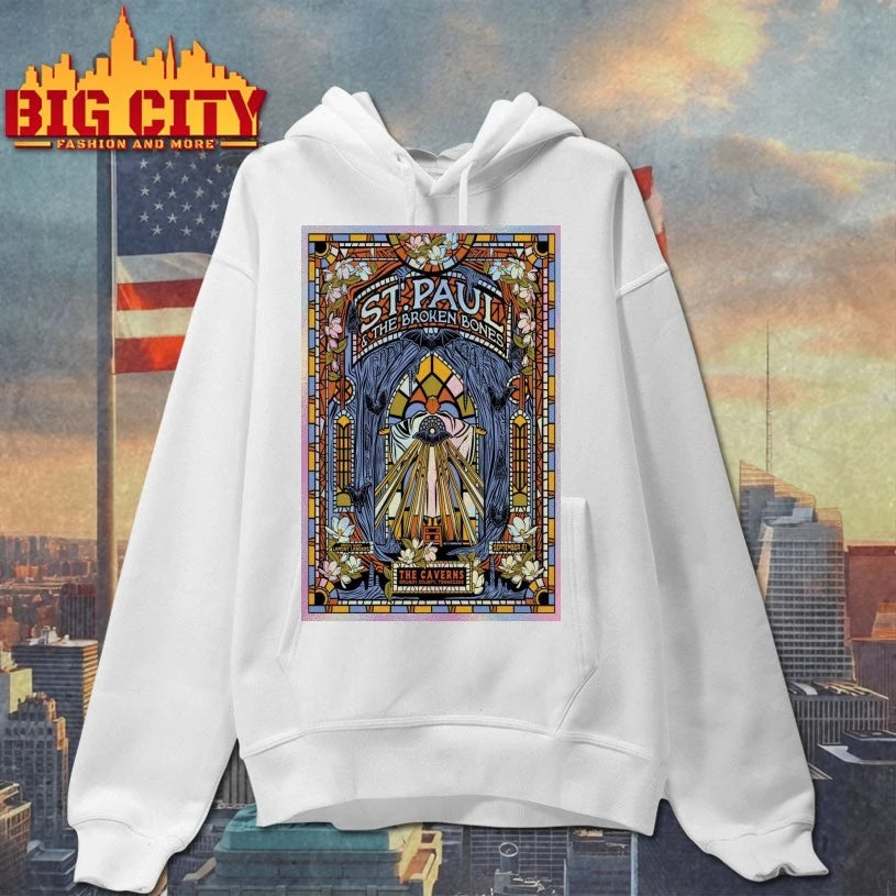 St. Paul and The Broken Bones Event The Caverns 2025 Poster shirt