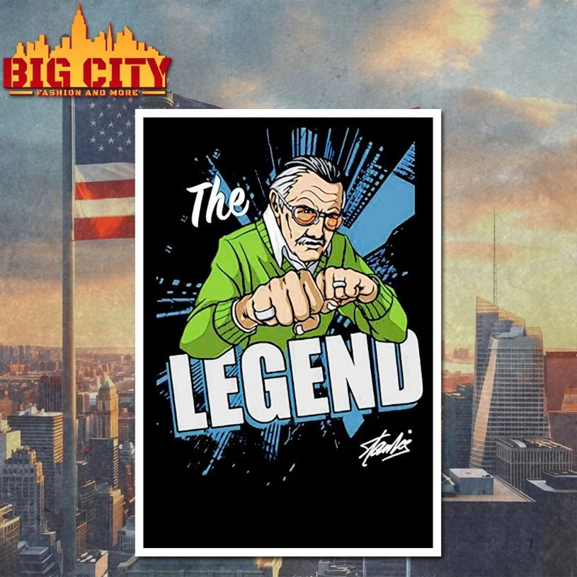 Stan Lee The Legend signature shirt