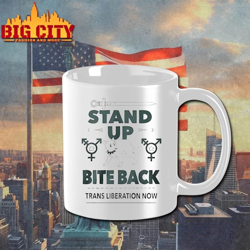 Stand Up Bite Back Trans Liberation Now Shirt