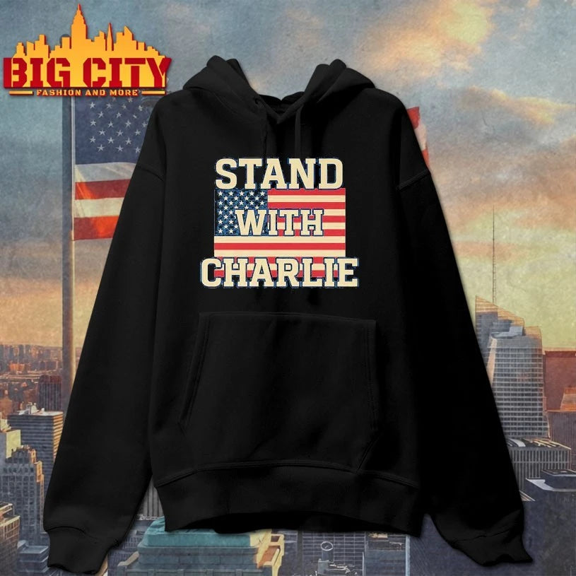 Stand With Charlie Kirk Shirt