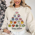 Stars Hollow Coffee Cup Christmas Festival Sweatshirt, Retro Stars Hollow Gilmore Girls Christmas Luke's Diner Coffee